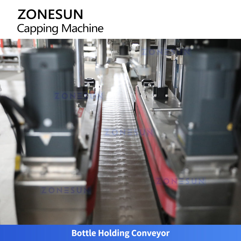 ZONESUN ZS-XG441RSL Servo Automatic Capping Machine for Flat Screw and Sprayer Caps