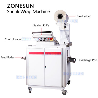 Semi-Auto L-Type Shrink Wrapping Machine 