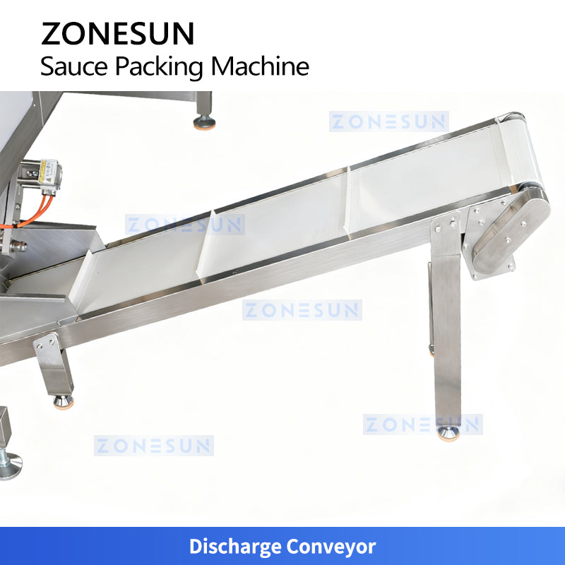 ZONESUN ZS-RPFS120X Automatic Packing Machine for Honey, Cream, Jam, and Salad Dressing