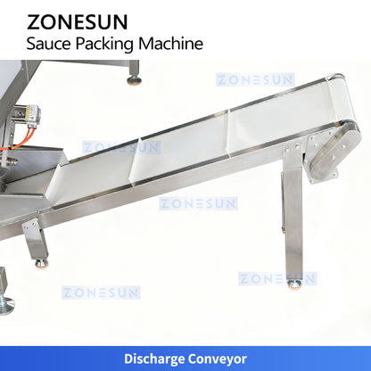 ZONESUN ZS-RPFS120X Automatic Packing Machine for Honey, Cream, Jam, and Salad Dressing