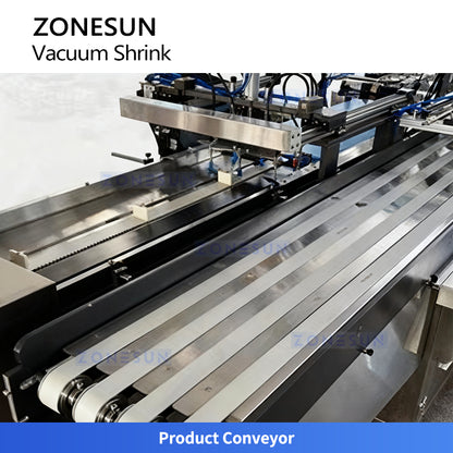 ZONESUN ZS-VPM20 Fully Automatic Vacuum Shrink Packaging Machine for Preformed Bags and Pouches