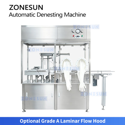 ZONESUN ZS-DM1 Automatic Syringe Denesting Machine for Prefilled Syringe Production Line