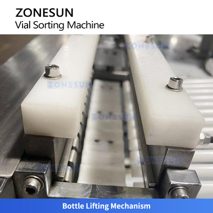 ZONESUN ZS-LP20 High-Speed Vial Sorting and Uprighting Machine for Pharma Lines