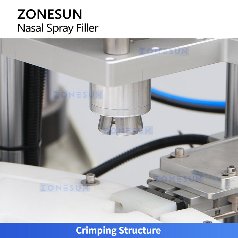Precision Packing: ZONESUN ZS-AFC20C Automatic Nasal & Oral Spray Filling and Crimping Machine