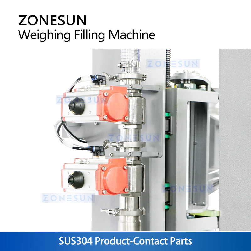 ZONESUN ZS-YTEXW2 Semi-Automatic Explosion-Proof IBC Tank Weighing Filling Machine for Chemical Liquids