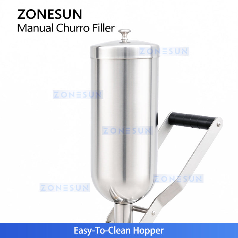 ZONESUN ZS-CZI4 Manual Cake Depositor Pastry Injector for Donuts, Churros, Cakes, Bread Paste