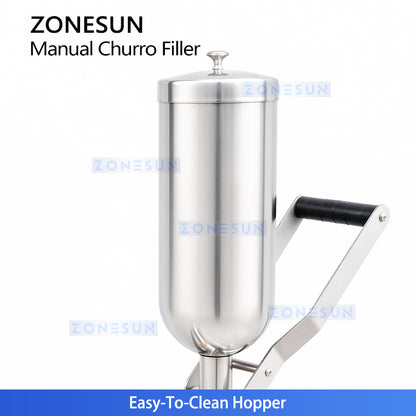 ZONESUN ZS-CZI4 Manual Cake Depositor Pastry Injector for Donuts, Churros, Cakes, Bread Paste