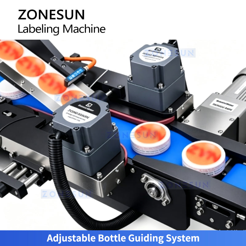 ZONESUN ZS-TB700D Automatic Top Bottom and Side Bottle Labeling Machine