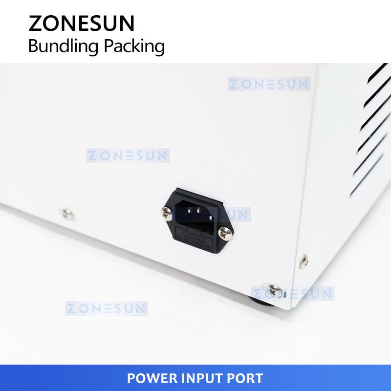 ZONESUN ZS-WTKZ3 Automatic Electric Wire Strapping Machine for Food Bags and Power Cords