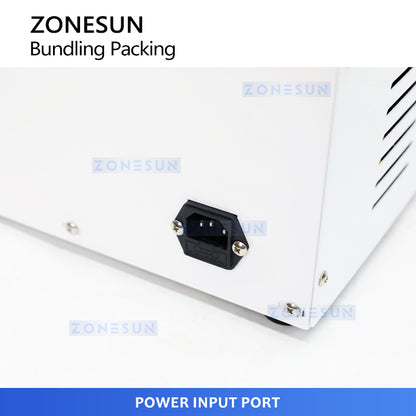 ZONESUN ZS-WTKZ3 Automatic Electric Wire Strapping Machine for Food Bags and Power Cords
