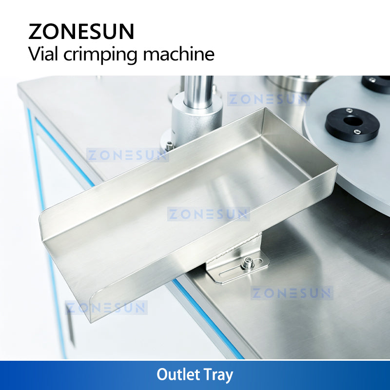 ZONESUN ZS-YG200A Semi-Automatic Vial Aluminum Cap Crimping Machine