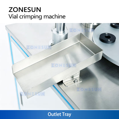 ZONESUN ZS-YG200A Semi-Automatic Vial Aluminum Cap Crimping Machine