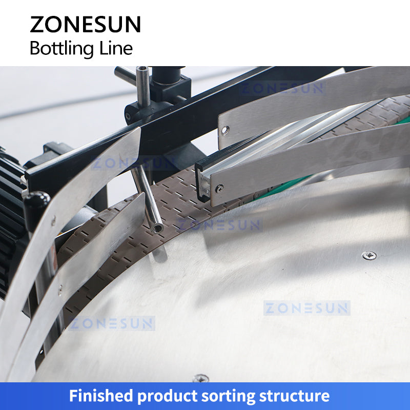 Zonesun ZS-FAL180V3 Car Ceramic Coating Bottling Line Bottle Accumulating Station
