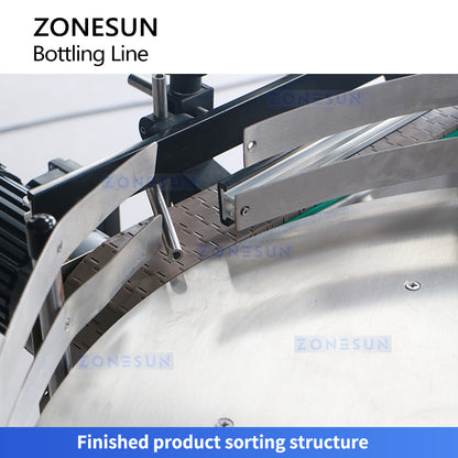 Zonesun ZS-FAL180V3 Car Ceramic Coating Bottling Line Bottle Accumulating Station