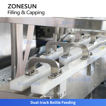 ZONESUN ZS-AFC50 High-Precision Monoblock Liquid Filling and Automatic Capping Machine
