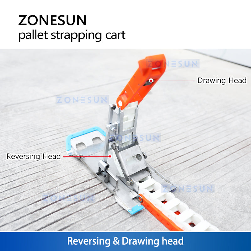 ZONESUN ZS-PSC1 Electric Pallet Strapping Machine for PP & PET Straps