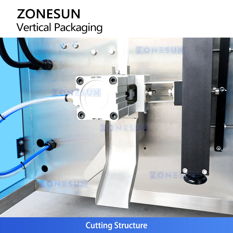 ZONESUN ZS-FS120Q Vertical Powder Packing Machine|Automatic Sachet Auger Filler and Sealer