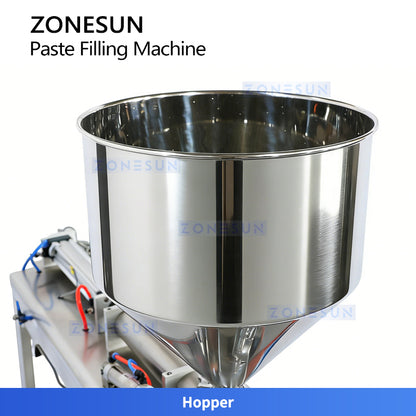 ZONESUN ZS-GY1C Pneumatic Automatic Paste Filling Machine With Conveyor