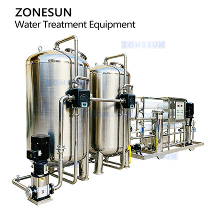 ZONESUN ZS-RO10T: Large Capacity Industrial Reverse Osmosis Water Purification System