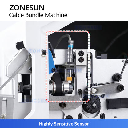 ZONESUN ZS-WTKZ2 Fully Automatic Cable Winding and Binding Machine for Wire Harness Production