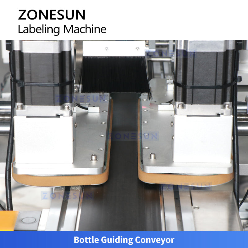 ZONESUN ZS-TB822X Automatic Top and Multi Sided Labeling Machine with Date Coding System for Bottles Boxes and Industrial Packaging