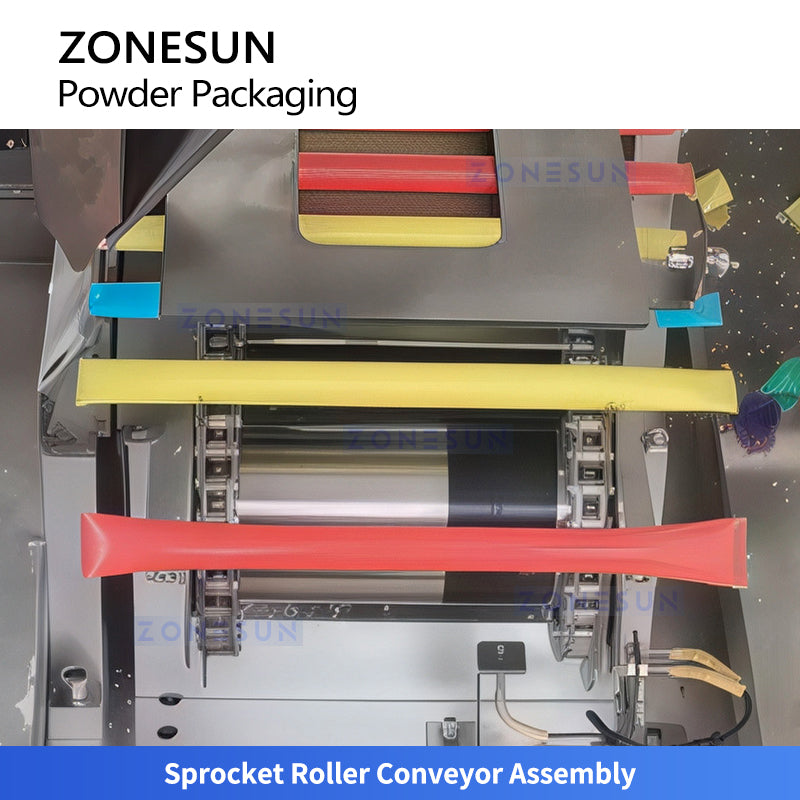ZONESUN ZS-AFS160 Automatic Straw Powder Packing Machine Multi-Nozzle High Accuracy