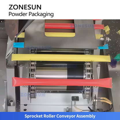 ZONESUN ZS-AFS160 Automatic Straw Powder Packing Machine Multi-Nozzle High Accuracy