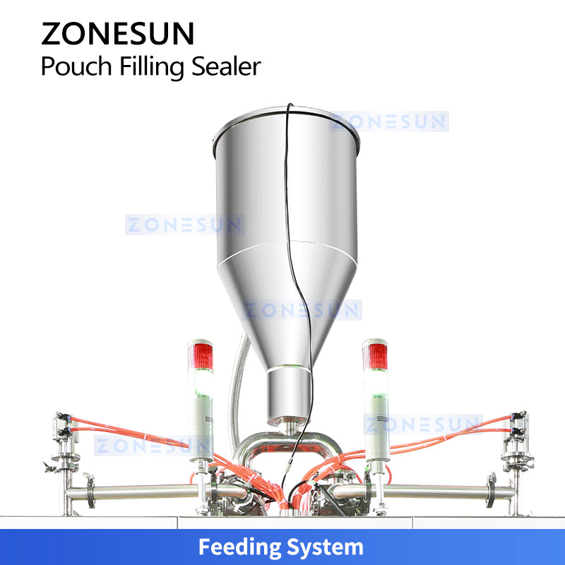Zonesun ZS-GJH2 Dual Channel Liquid Pouch Filling Machine