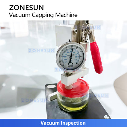 High Speed: ZONESUN ZS-AFK180 Dual-Head Tracking Vacuum Capping Machine for Glass Jars & Sauces