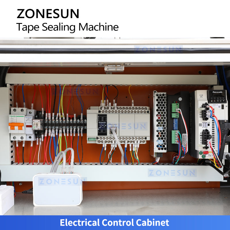 Flawless Joint Wrap: ZONESUN ZS-202F Cylinder Perfume Box Top Tape Sealing & Labeling Machine Line