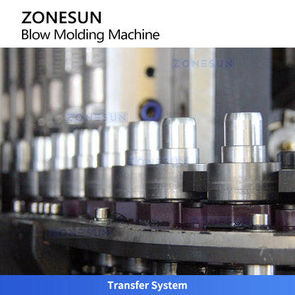 ZONESUN ZS-SBM6A Fully Automatic PET Blow Molding Machine for Oil Juice Cosmetic Water Bottles Up to 750ml High-Speed Servo Design