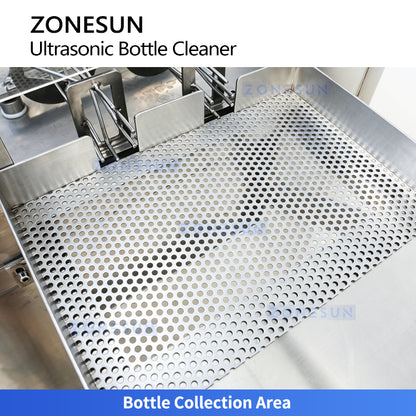Deep Clean: ZONESUN ZS-UWB8 Automatic Ultrasonic Glass Vial Bottle Washing & Flushing Machine