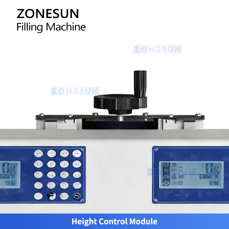 ZONESUN ZS-DTFP2 Dual-Head Semi-Automatic Paste Filling Machine for Sauce Cream Honey Production