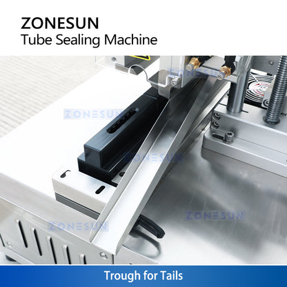 Efficient Sealing: ZONESUN ZS-FK003U Ultrasonic Tube Sealer for Cosmetic & Food Plastic/Metal Tubes