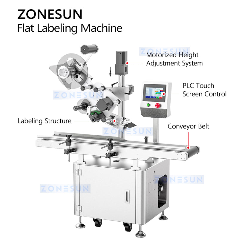 ZONESUN ZS-WK300 Automatic Carton Stacking and Banding Machine for Box Packaging Line