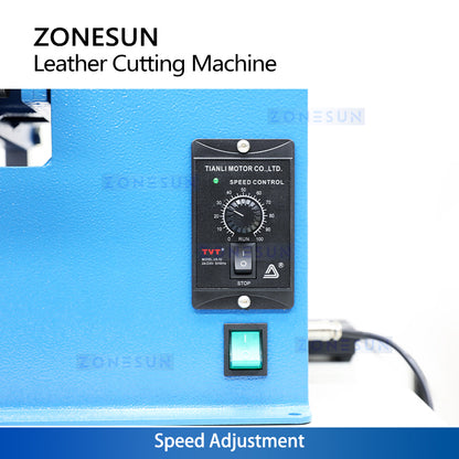 ZONESUN ZS-Q300A Leather Cutter Laminator for Straps and Edges