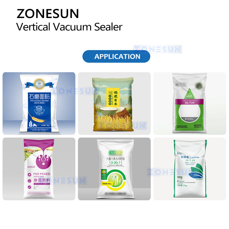 ZONESUN ZS-DZ600OL Vertical Lifting Vacuum Packaging Machine for Large Bags