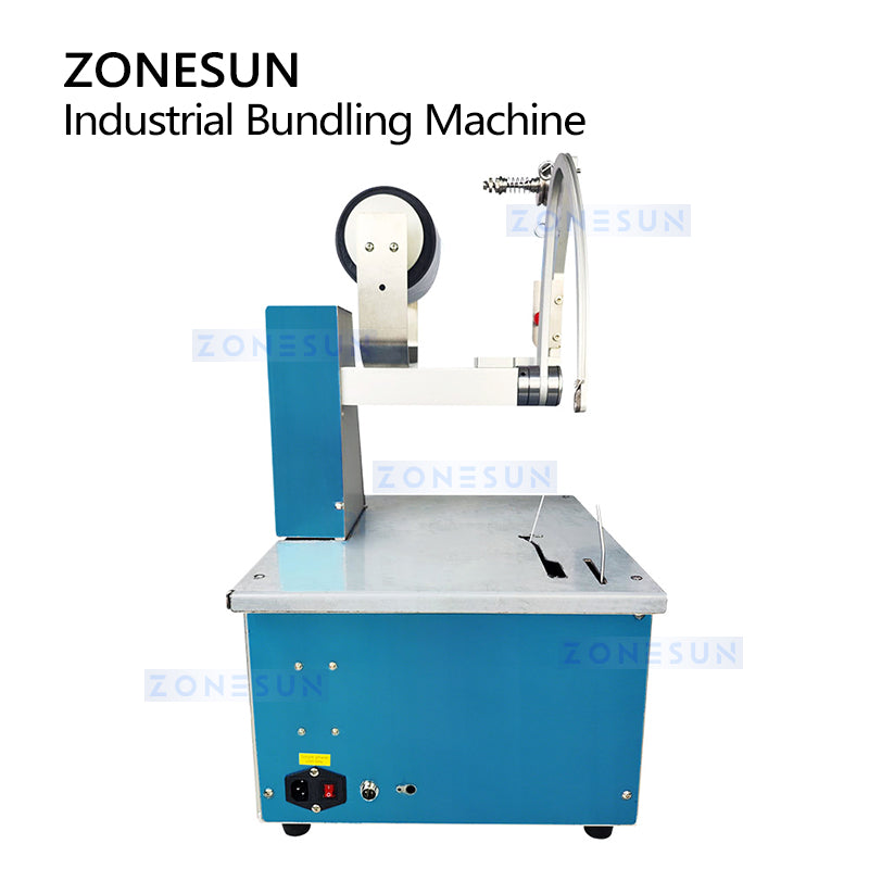 ZONESUN ZS-KZJ100 Automatic Elastic Rubber Rope Bunching Machine for Flowers & Vegetables
