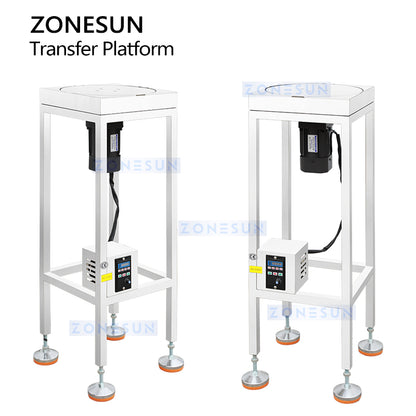 Smooth 90° Turns: ZONESUN ZS-LP10 Right-Angle Transfer Platform for Automated Production Lines