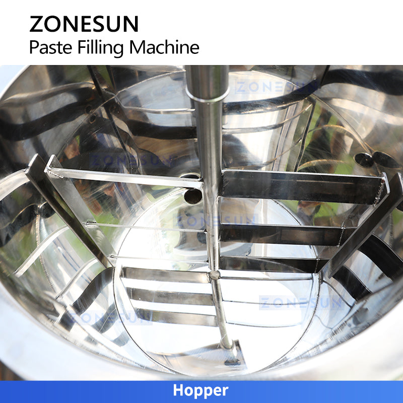 ZONESUN ZS-VTGTL1A Automatic Heated Lipstick, Wax & Jam Gear Pump Filling Machine