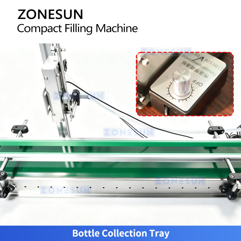ZONESUN ZS-MPYT600L Compact Magnetic Pump Filling Machine with Electric Lifting Nozzle