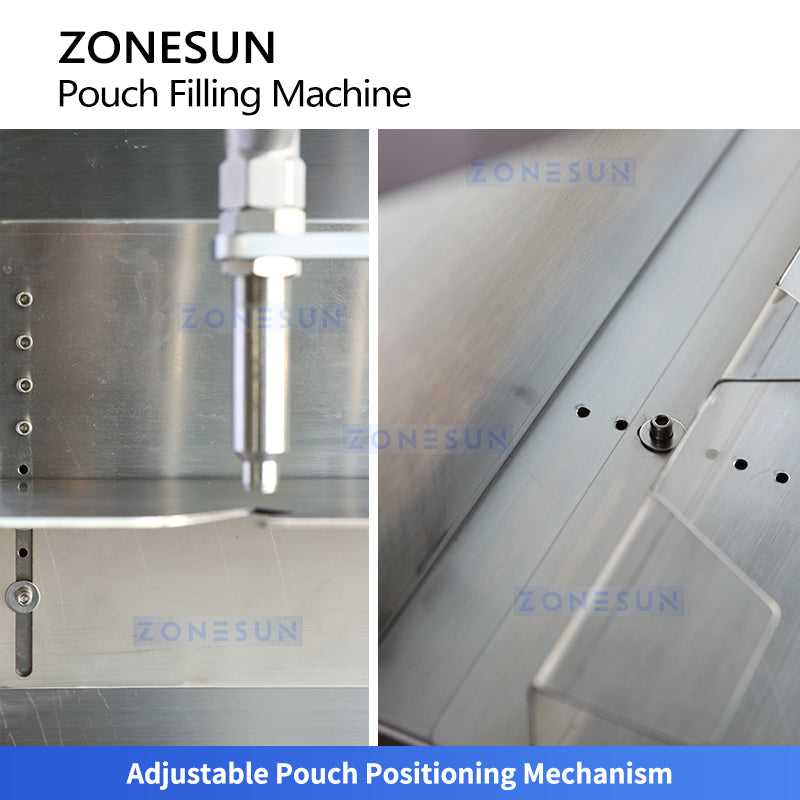 ZONESUN ZS-ASP6 Semi-Automatic 6-Head Liquid Filling Machine for Pouches