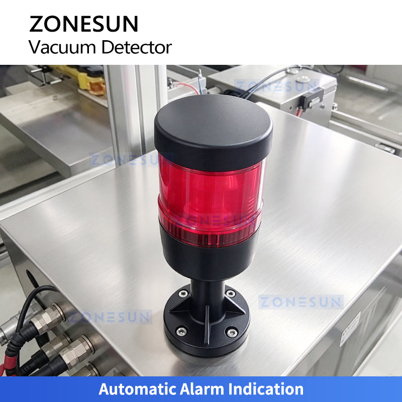 ZONESUN ZS-ZK200 Automatic Online Intelligent Non Contact Acoustic Vacuum Seal Inspection Detector for Bottles and Cans