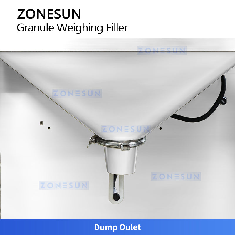 ZONESUN ZS-HG200 High-Capacity Dual-Hopper Granule Weighing and Filling Machine