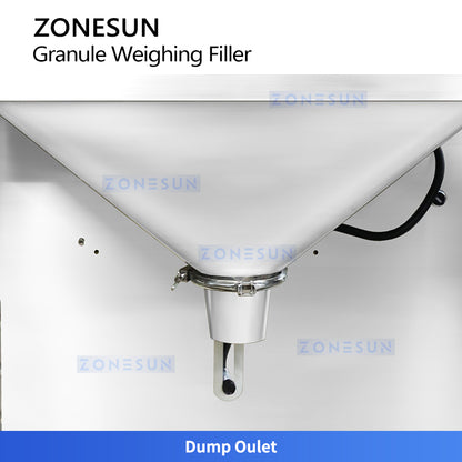 ZONESUN ZS-HG200 High-Capacity Dual-Hopper Granule Weighing and Filling Machine