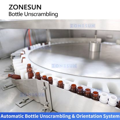 ZONESUN ZS-LPH200 Automatic Bottle Flipping and Unscrambling Machine with Elevator