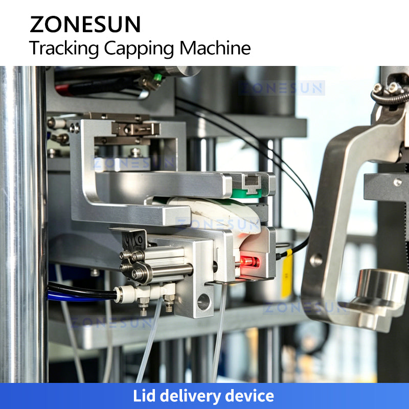 ZONESUN ZS-VTXG3 Dual-Head Tracking Pump & Spray Bottle Capping Machine Line