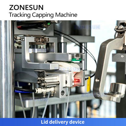 ZONESUN ZS-VTXG3 Dual-Head Tracking Pump & Spray Bottle Capping Machine Line