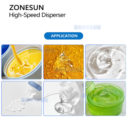 ZONESUN ZS-MX1100 Laboratory Electric Lift High Speed Disperser Mixer