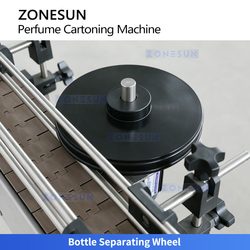 Robotic Pick & Place: ZONESUN ZS-PB01 Automatic Perfume Bottle Box Cartoning Machine